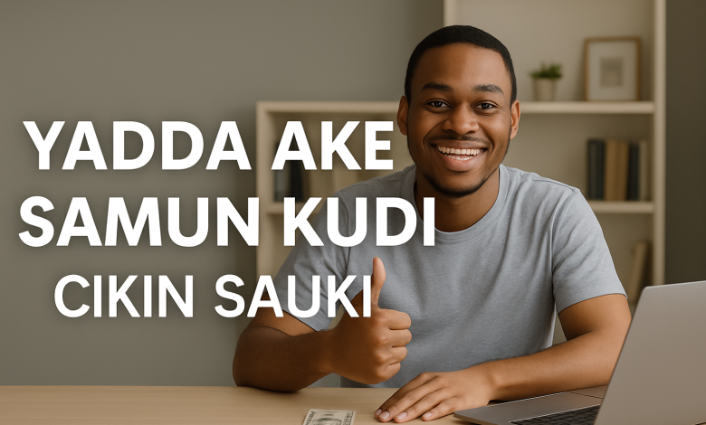 Mutum yana koyon yadda ake samun kuɗi ta intanet daga gida