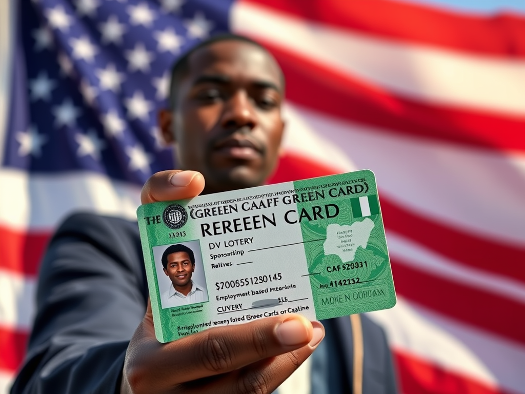 Matasa ƴan Najeriya suna neman visa zuwa Amurka a ofishin jakadanci.