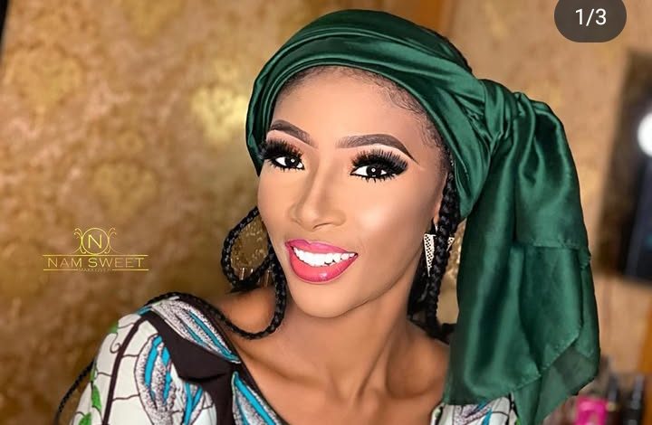 Nusaiba Muhammad Ibrahim smiling during an interview