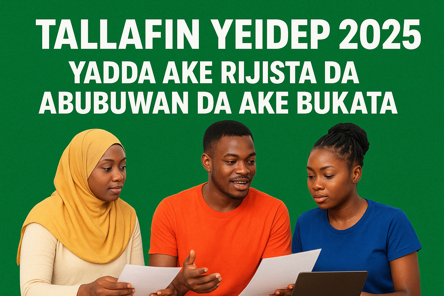 Matasa Najeriya suna neman tallafin YEIDEP Grant 2025 don kasuwanci da ci gaban tattalin arziki.