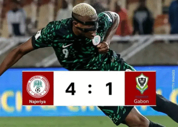 Najeriya 4–1 Gabon: Super Eagles Sun Tsallake Zuwa Wasan Karshe