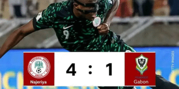 Najeriya 4–1 Gabon: Super Eagles Sun Tsallake Zuwa Wasan Karshe